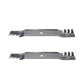 Mower Deck Mulch Blades - XT1 LT46 - XT2 LX46 - 46'' Deck Fits Cub Cadet