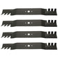 Qty 4: Toothed Blade
 Fits Cub Cadet Replaces 742-04244-Toothed