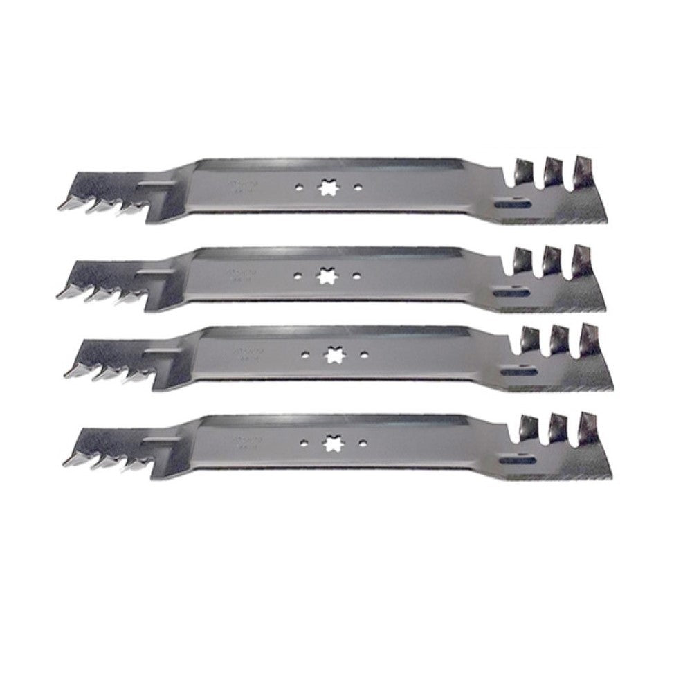( 2 sets) Mower Deck Mulch Blades Fits Cub Cadet XT1 LT46 XT2 LX46 46'' Deck