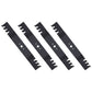 Qty 4: Toothed Blade
 Fits Cub Cadet Replaces 742-04244-Toothed