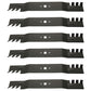Qty 6: Toothed Blade
 Fits MTD Replaces 742-04244