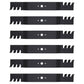 Qty 6: Toothed Blade
 Fits MTD Replaces 742-04244