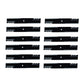 2961700 (12) Toothed Mulching Blades 596818 For Ariens 2042XL Zoom XL Fits Grave