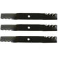 Blades Replaces 54" Ariens Zoom Gravely 02961700 18-7/16" Long