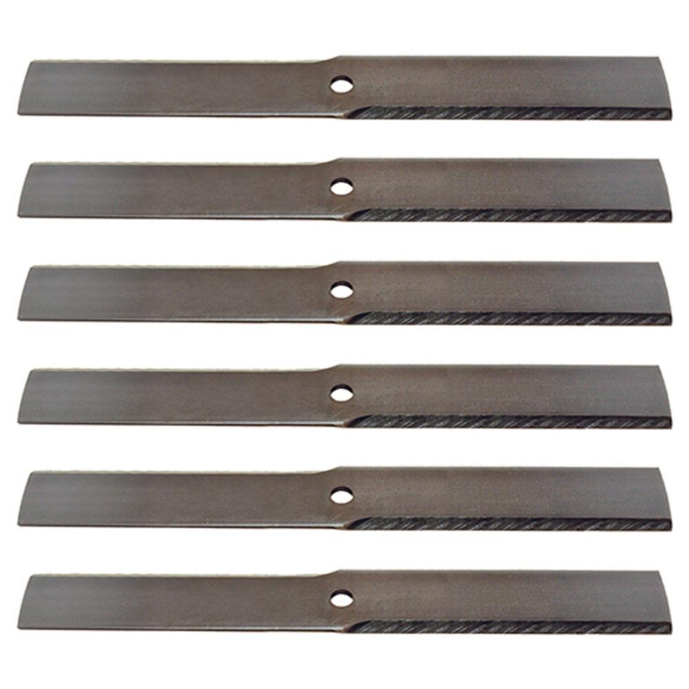 6 Flat Mower Blade Fits Ferris Scag Fits Husqvarna Encore Simplicity Great Dane
