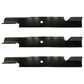Qty 3: High Lift Mower Blade Fits Windsor Replaces 50-3161