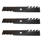3 Pack 595-087 Mulcher Blade Fits Husqvarna 539113425 48 EZ