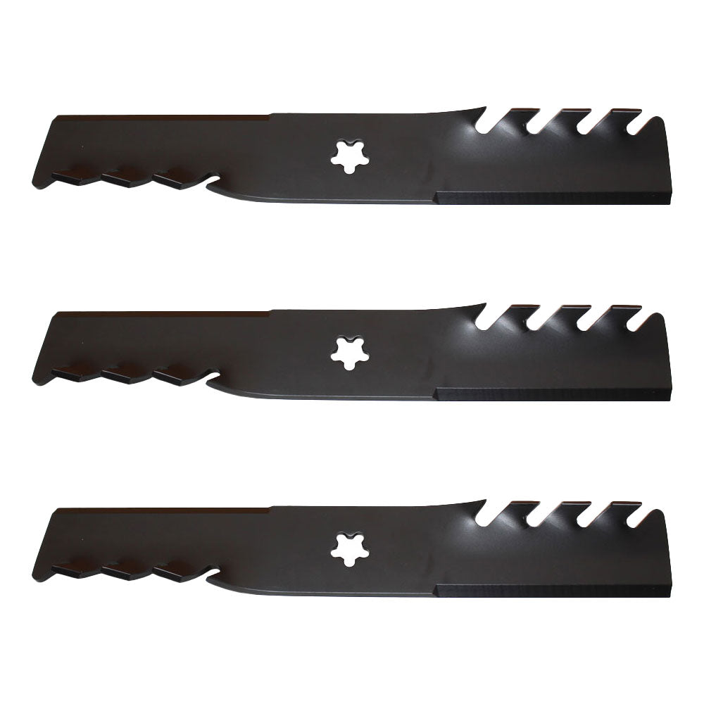 3 Pack 595-087 Mulcher Blade Fits Husqvarna 539113425 48 EZ