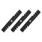 Qty 3: Mulching Blade
 Fits Yazoo/Kees Replaces 539 113425