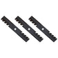 3 Pack 595-087 Mulcher Blade Fits Husqvarna 539113425 48 EZ