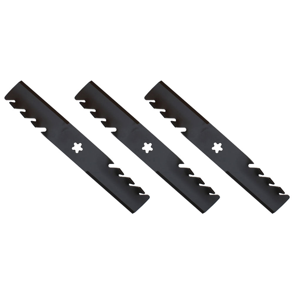 Qty 3: Mulching Blade
 Fits Husqvarna Replaces 539113425