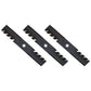 Qty 3: Mulching Blade
 Fits Yazoo/Kees Replaces 539 113425