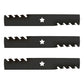 Qty 3: Mulching Blade
 Fits Oregon Replaces 595-087