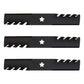 3 Pack 595-087 Mulcher Blade Fits Husqvarna 539113425 48 EZ