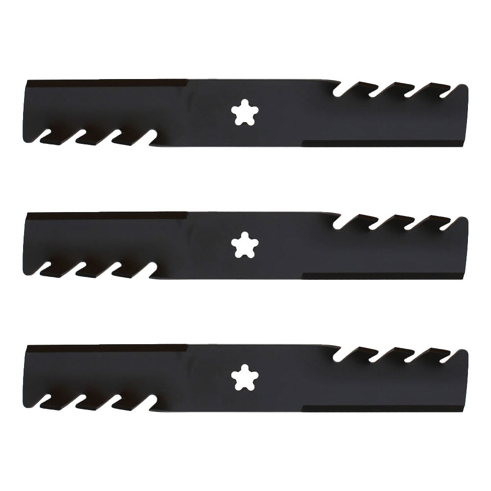 3 Pack 595-087 Mulcher Blade Fits Husqvarna 539113425 48 EZ