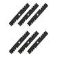 Qty 6: Toothed Mulching Blade Fits Husqvarna Replaces 539 11 34-25