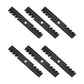 Qty 6: Toothed Mulching Blade Fits Dixon Replaces 539113425-Mulching