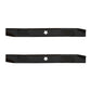 (2) 3 in 1 Lawn Mower Blades Fits Craftsman Riding Mowers 42" Decks 532139775