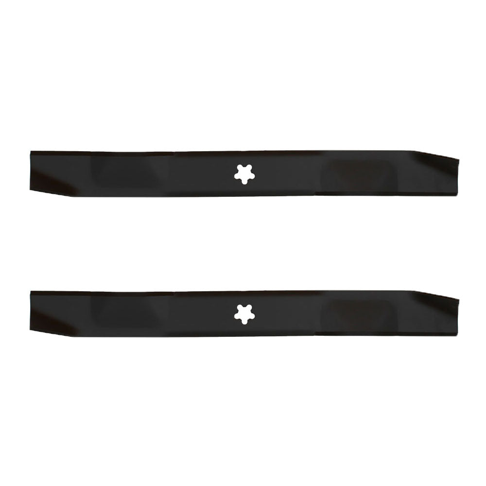 (2) 3 in 1 Lawn Mower Blades Fits Craftsman Riding Mowers 42" Decks 532139775