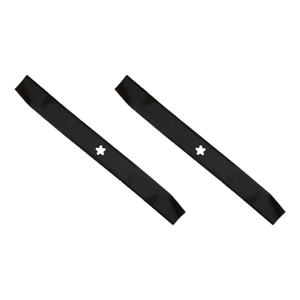 (2) 3 in 1 Lawn Mower Blades Fits Craftsman Riding Mowers 42" Decks 532139775
