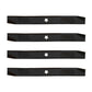 (4) 3 in 1 Lawn Mower Blades Fits Poulan Riding Mowers 42" Decks Repl. 532139775