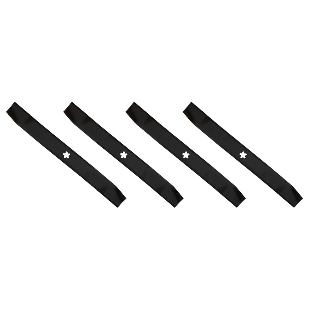 Qty 4: Mower Blades
 Fits Mcculloch Replaces 532139775