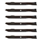 6PK 95-005 Lawn Mower Mulching Blades Fits 134149 422719 532134149
