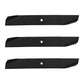 3 Pack Mower Blades Fits Grasshopper 320239 Fits Woods 70104 52" Deck (13463)