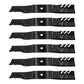 6 Blades Fits Cub Cadet 94204415 1005338 02005019 Tank Recon M60 Mower 60" Deck