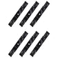 6 Blades Fits Cub Cadet 94204415 1005338 02005019 Tank Recon M60 Mower 60" Deck