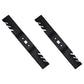 Qty 2: Toothed Mower Blade Fits Cub Cadet Replaces 742-04154