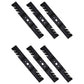Qty 6: Toothed Mower Blade Fits Craftsman Replaces 742-04154