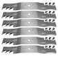 Qty 6: Commercial Mulching Blade Fits Stens Replaces 302-448