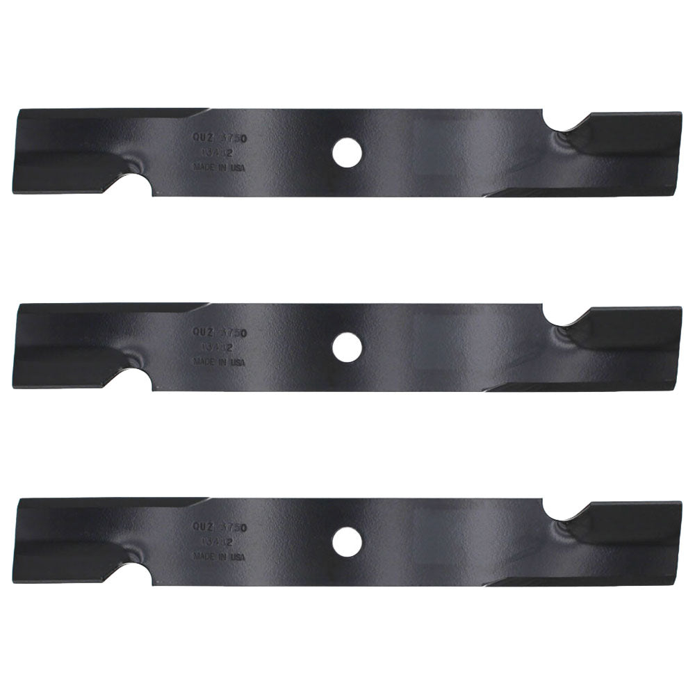 Set of 3 18 1/2" x .805" Mower Blades Snapper 1737252BZ Regent