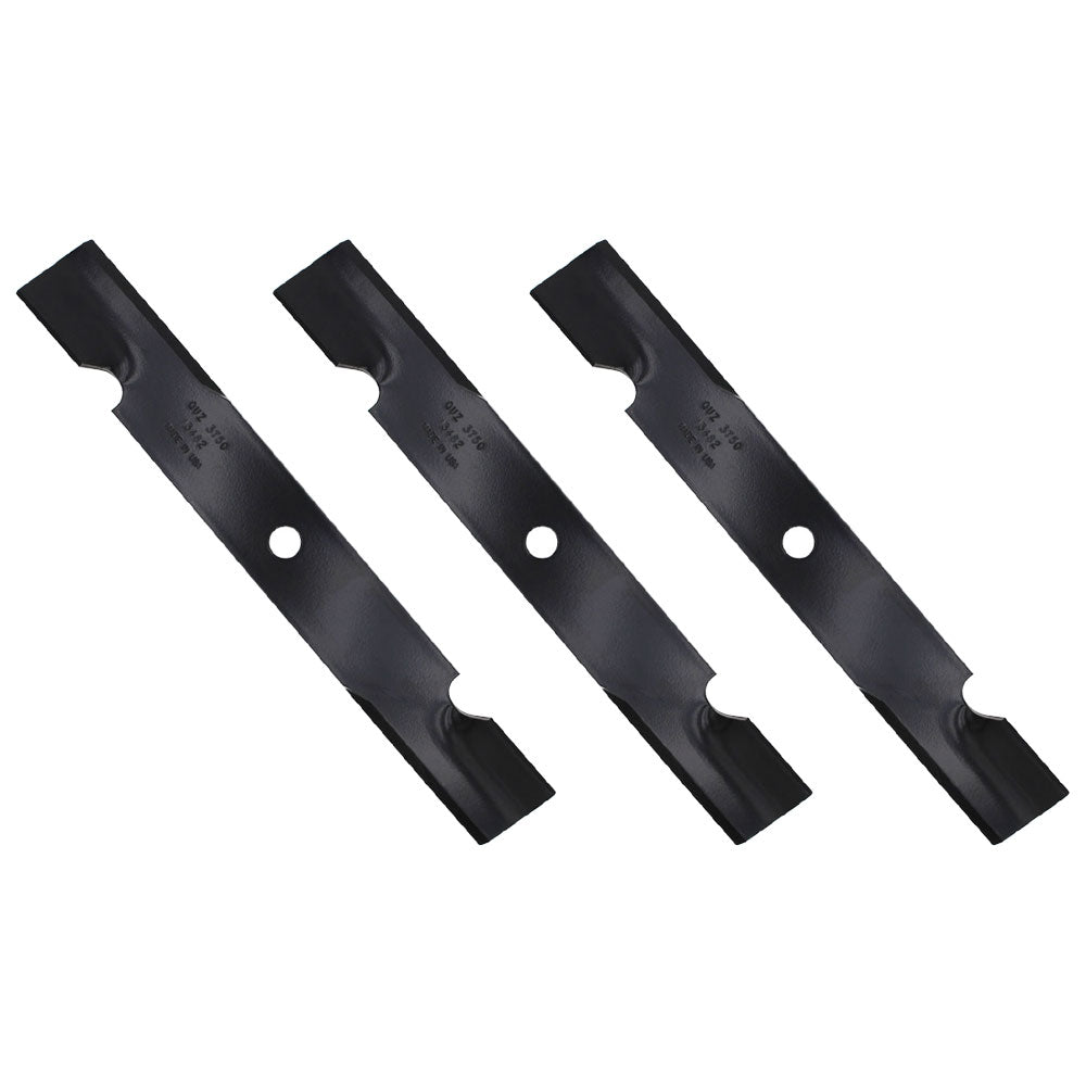 3PK Lawn Mower Blade Fits 52" Snapper Simplicity 1737252BM 1737252BZ 1737252BZYP