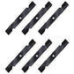 6 Pack Blades for Snapper 1737252BZ, 1737252BZYP, 1737252BM, 1737252MA, 13482