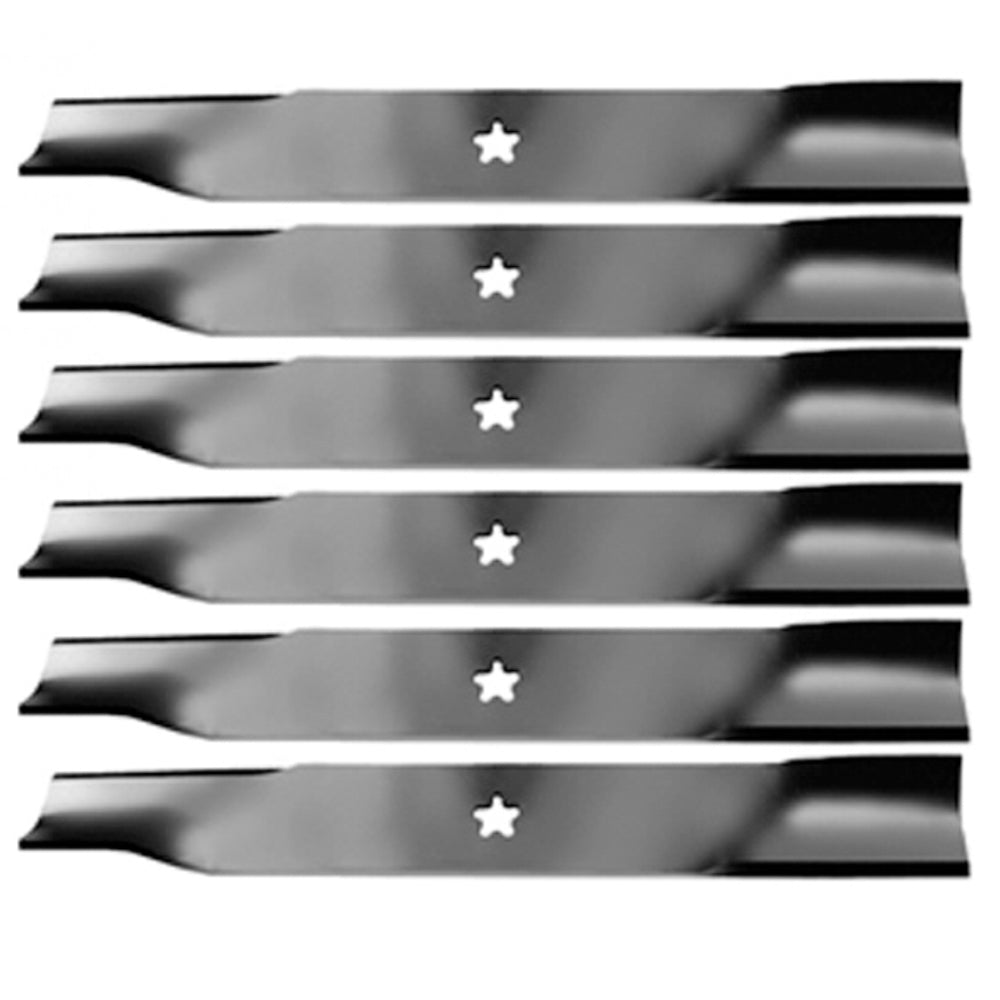 Qty 6: Blade Fits Yazoo/Kees Replaces 539 112079