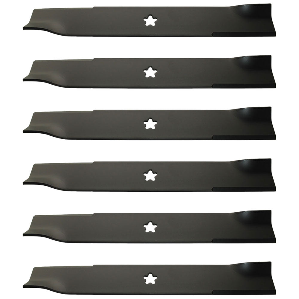 Qty 6: Blade Fits Yazoo/Kees Replaces 539 112079