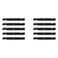 10PK Mower Blade Hi Lift Flow for 72" Deck 103-2531 Fits Exmark Lazer Z 1-643006