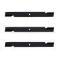Set of (3) High Lift Blades Fits Husqvarna ZTH6123 ZTH6125 ZTH6126 ZTH6127