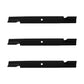 3 Pack Mower Blades Fits Scag 72" Deck 48112 481709 482882 Bad Boy (6026)