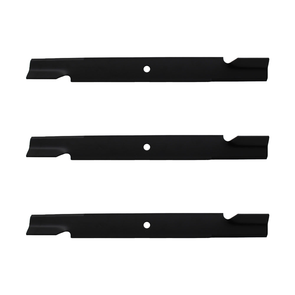 Set of (3) High Lift Blades Fits Husqvarna ZTH6123 ZTH6125 ZTH6126 ZTH6127