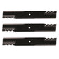 Qty 3: Mower Mulcher Blade Fits Dixie Chopper Replaces 30227-60
