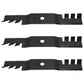 3 Mulching Blade Fits John Deere GT225 GT235 GT242 GT245 GT262 GT275 M115495 48"