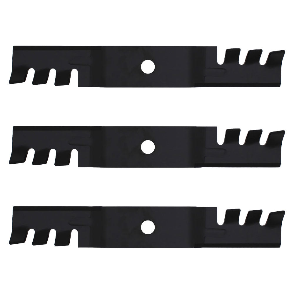 Qty 3: Mulching Blades Fits John Deere Replaces M111522
