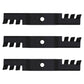 3 Mulching Blade Fits John Deere GT225 GT235 GT242 GT245 GT262 GT275 M115495 48"