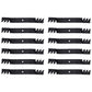 Qty. 12: Mulching Blade Fits Universal Products Replaces 51-3165