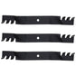 Qty. 3: Mulching Blade Fits Grasshopper Replaces 482237