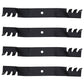Qty. 4: Mulching Blade Fits Grasshopper Replaces 482237