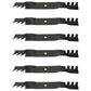 6 Pk Zero Turn Mower Deck Mulch Blades 61'' Fits Ferris IS2100Z IS3200Z IS700Z